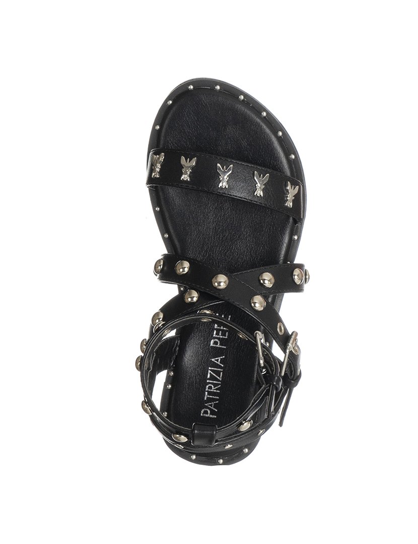 Sandálias Menina Preto