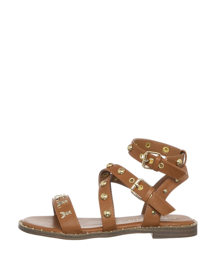 Sandálias Menina Castanho