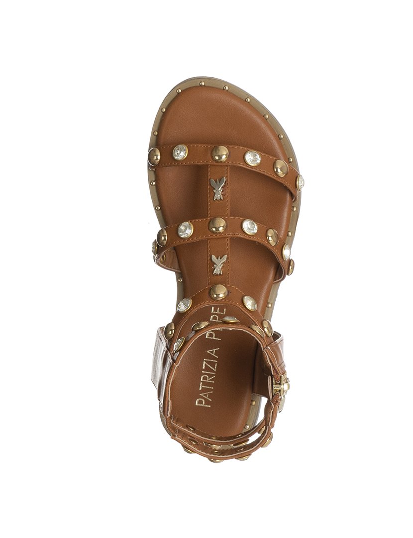 Sandálias Menina Castanho