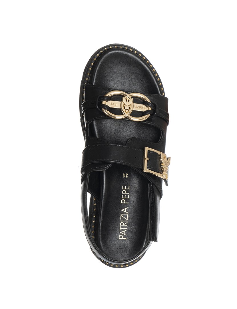 Sandálias Menina Preto