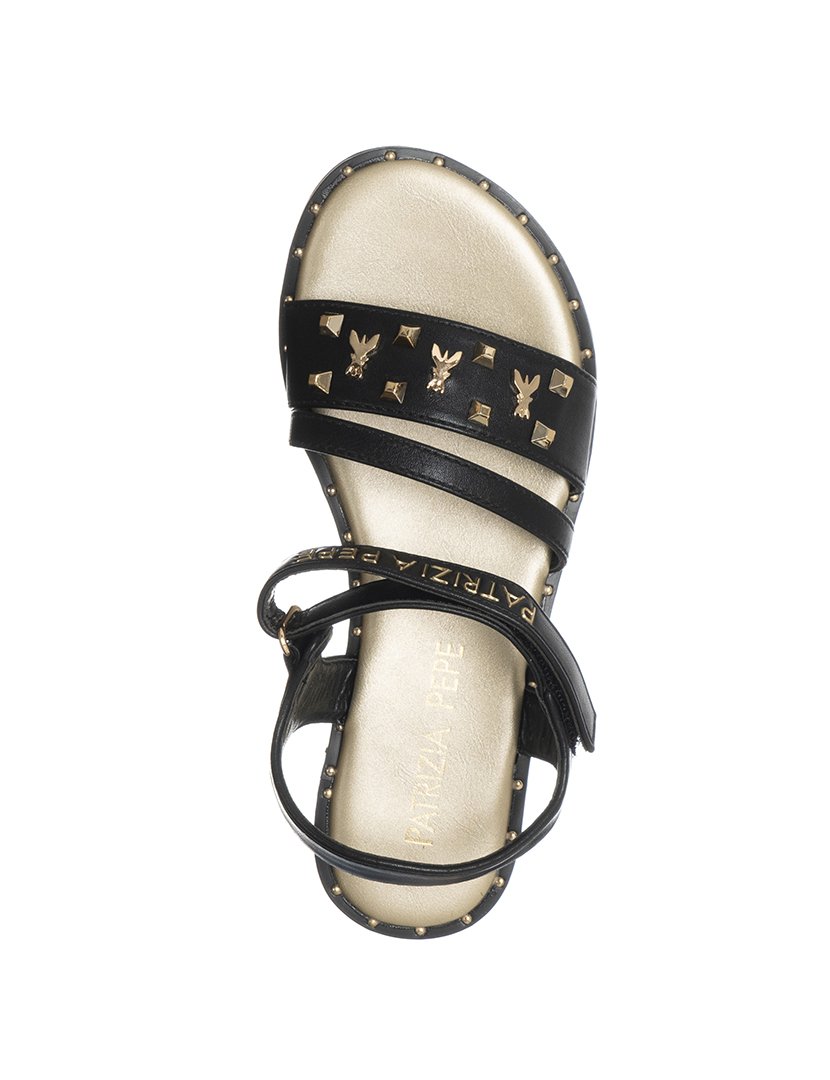 Sandálias Menina Preto