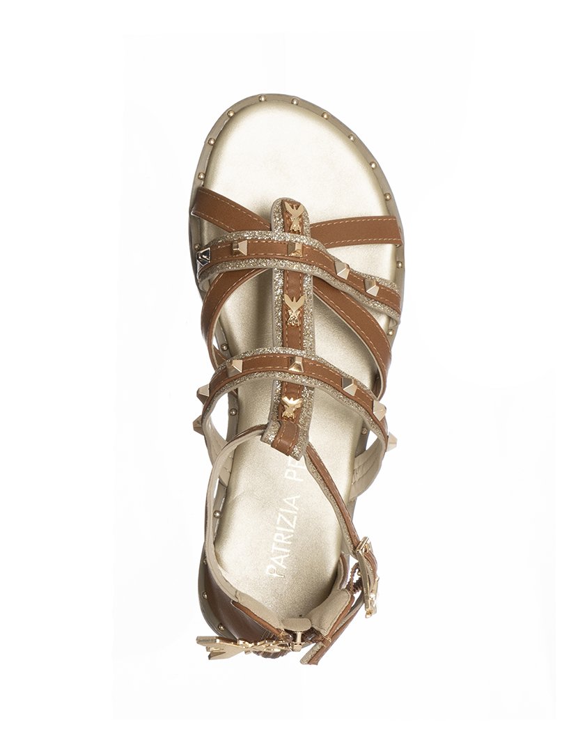 Sandálias Menina Castanho