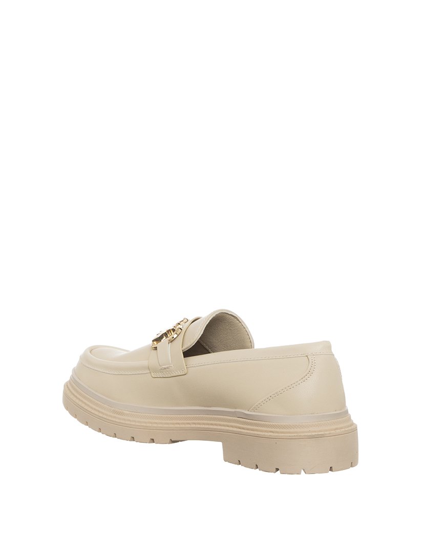 Mocassins Menina Bege