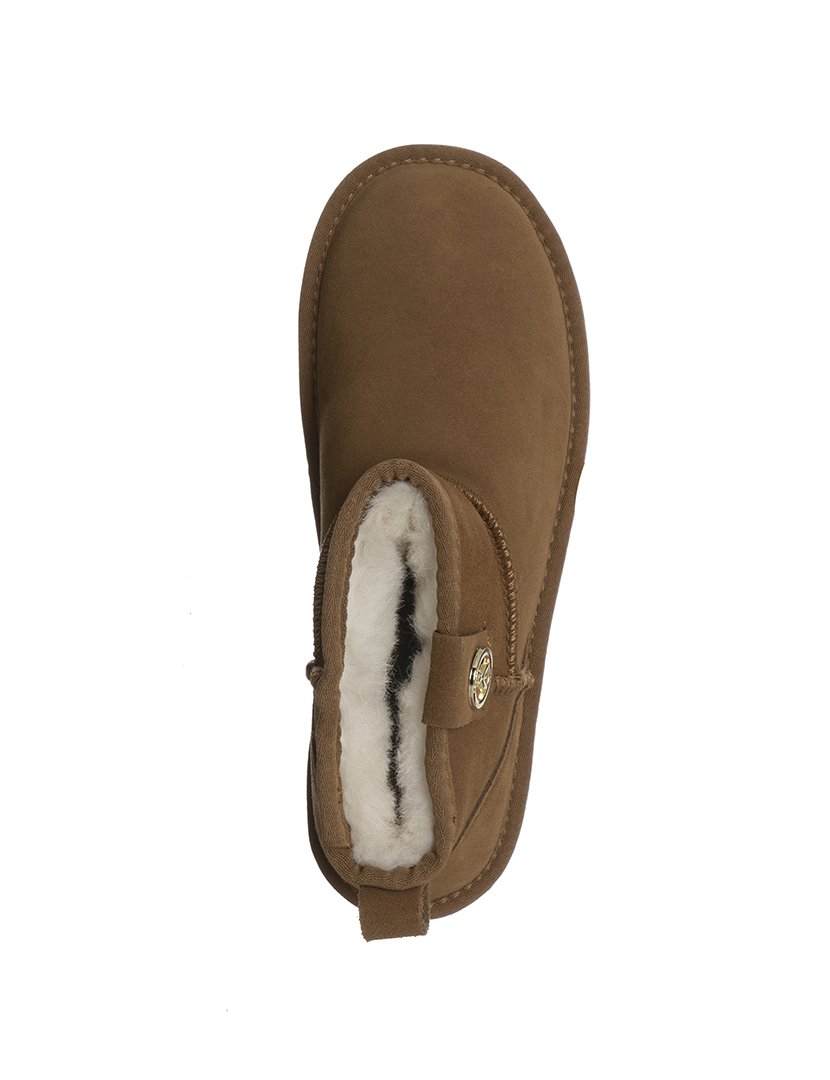 Botins Menina Castanho