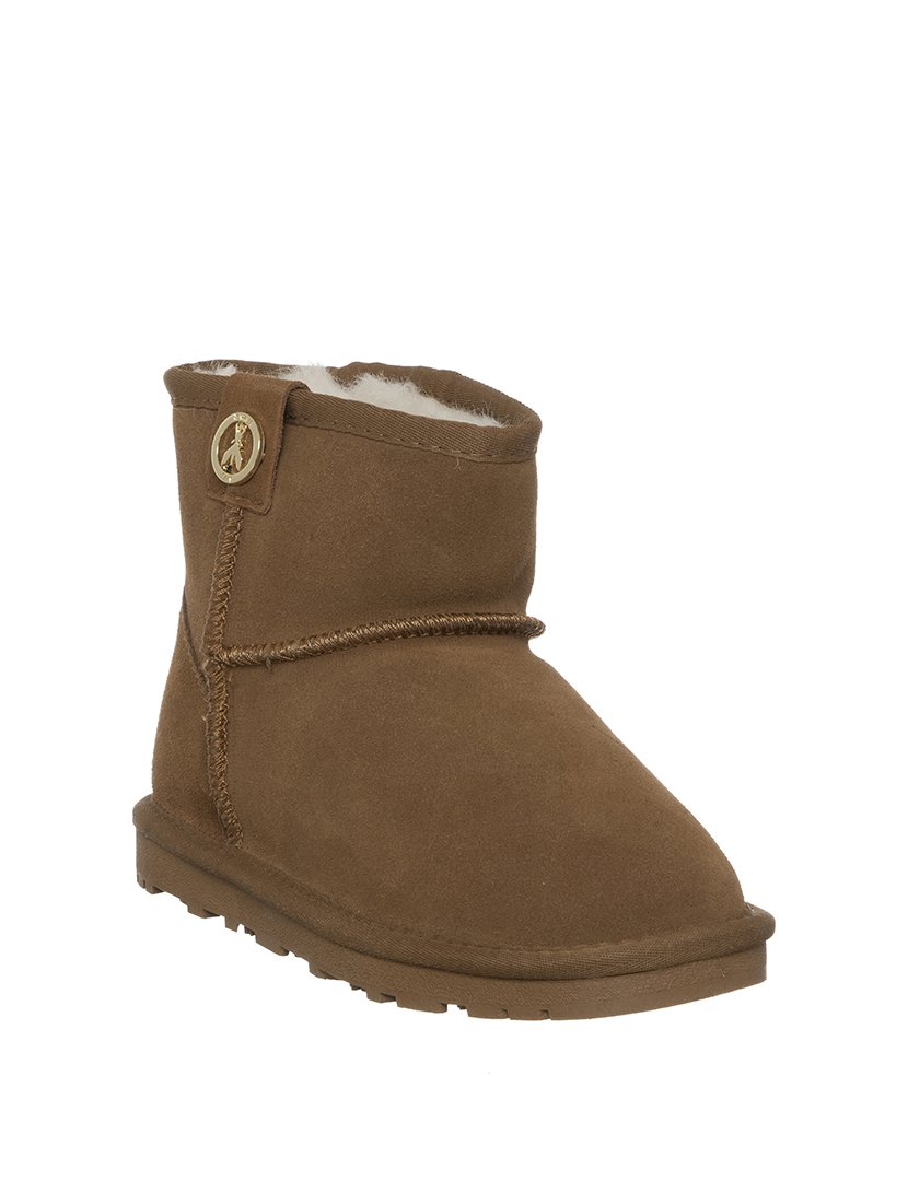 Botins Menina Castanho