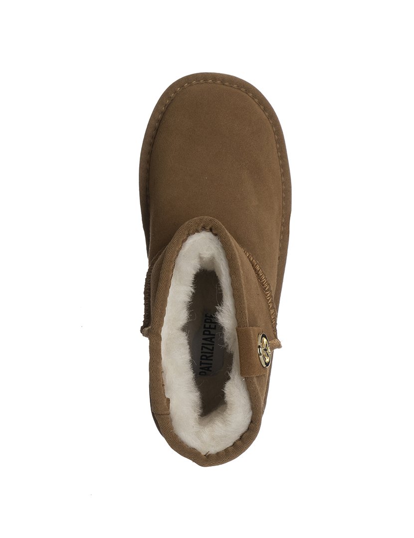 Botins Menina Castanho