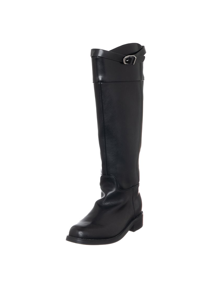 Botas Cano Alto Senhora Preto