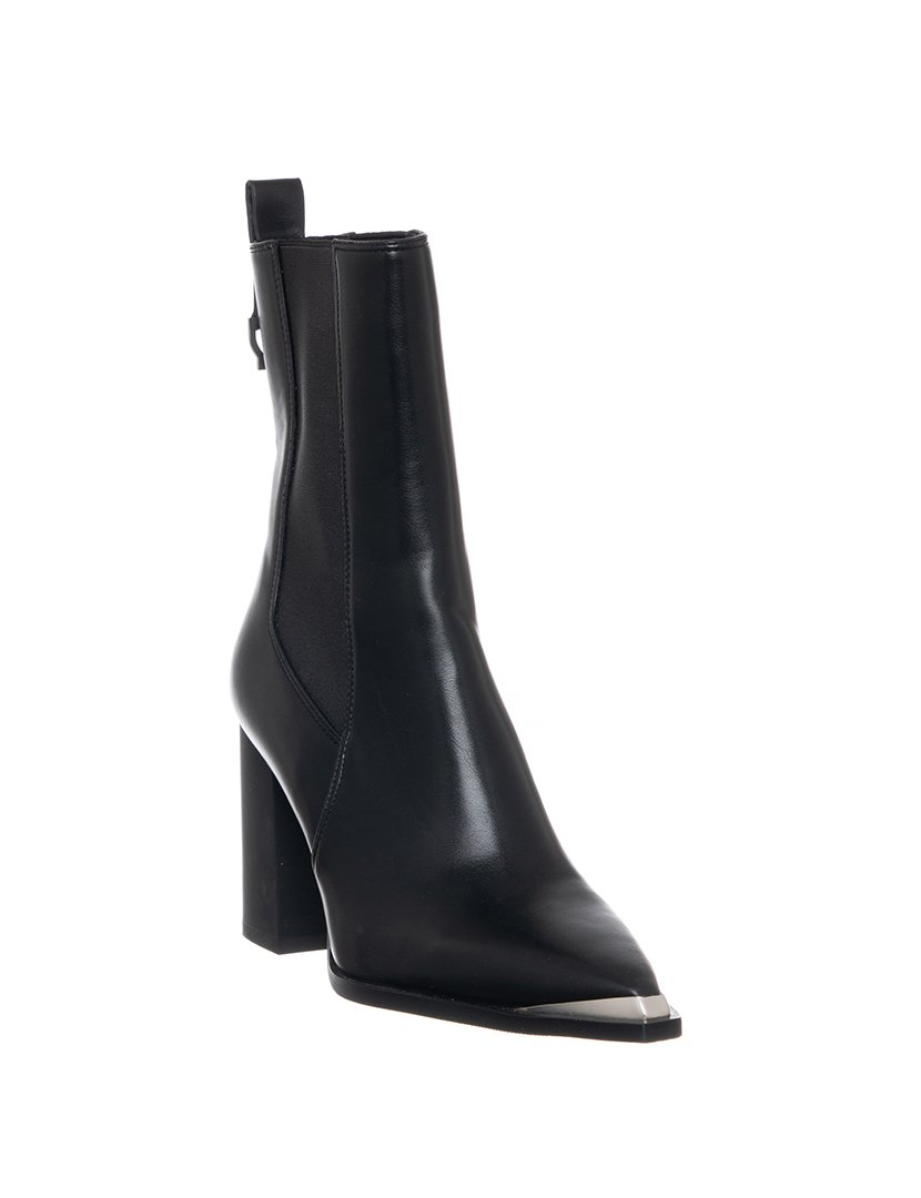 Botas com Salto Senhora Preto