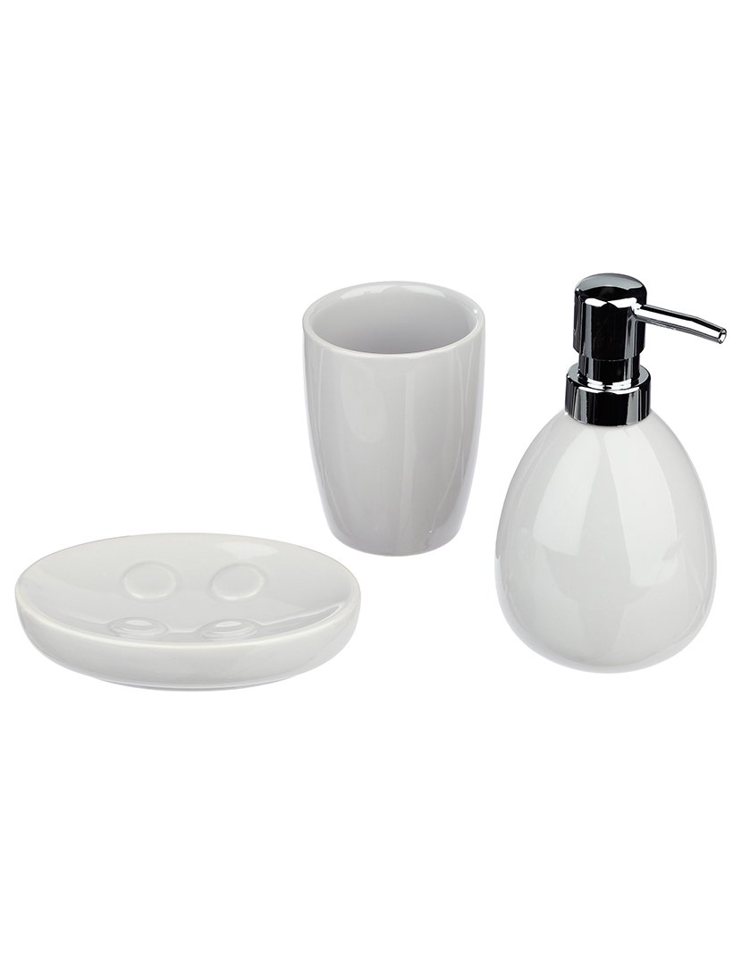 Conjunto 3 Acessórios Casa Banho Modern