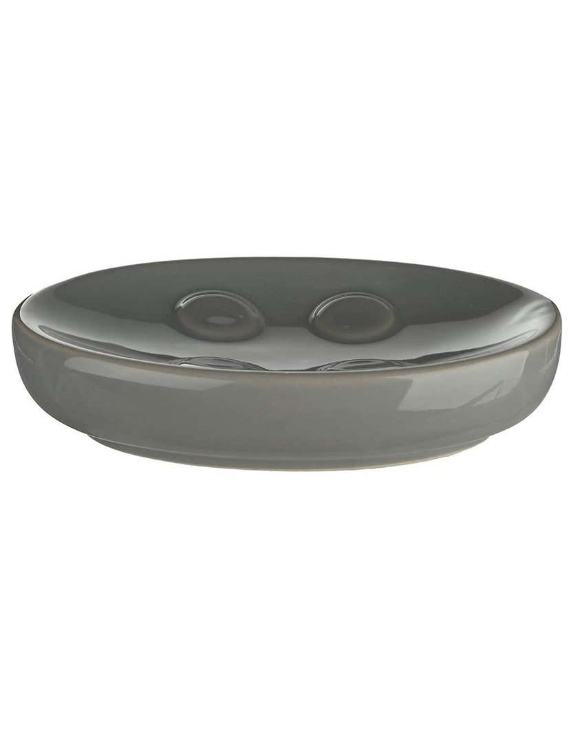 Conjunto 3 Acessórios Casa Banho SBD Cinza