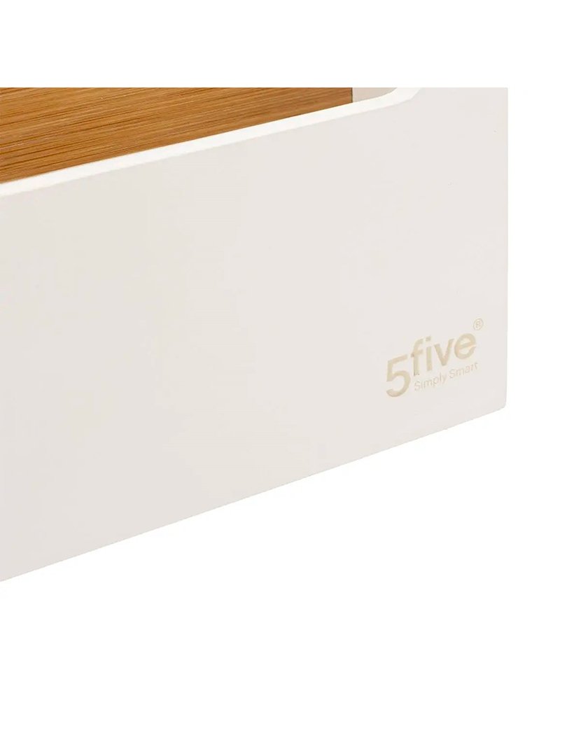 Organizador 5 Compartimentos Branco