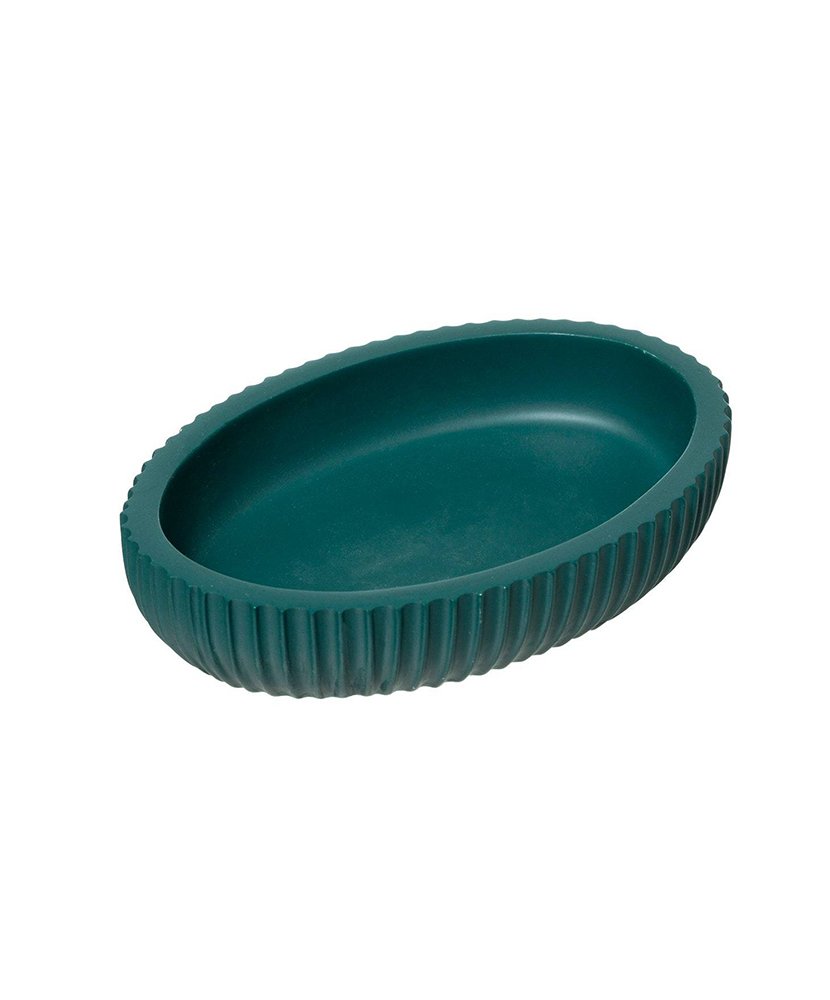 Saboneteira Moderna Azul Petróleo