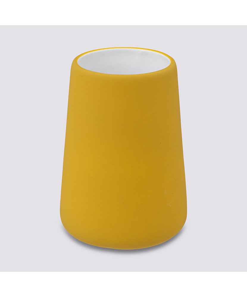 Copo Escova Dentes Colorama Amarelo