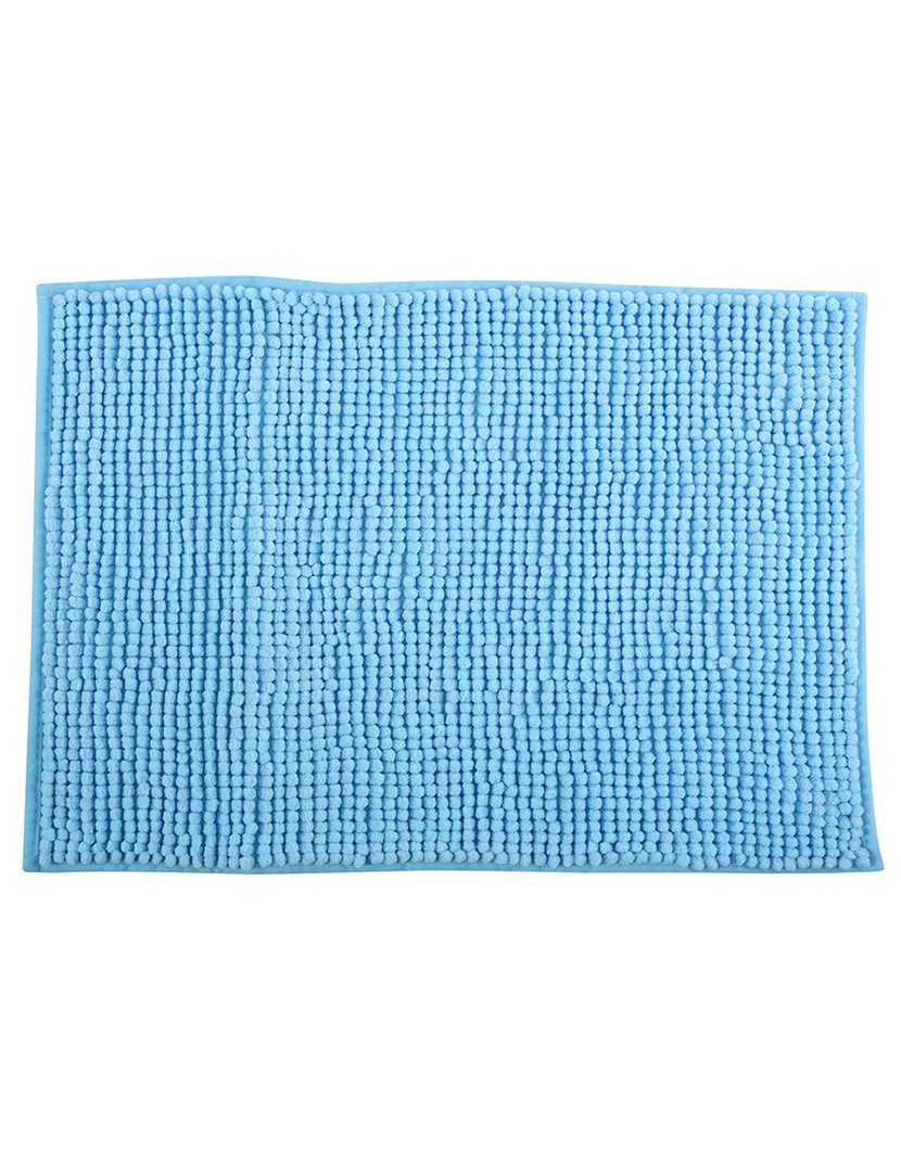 Saída Banho Chenille Azul