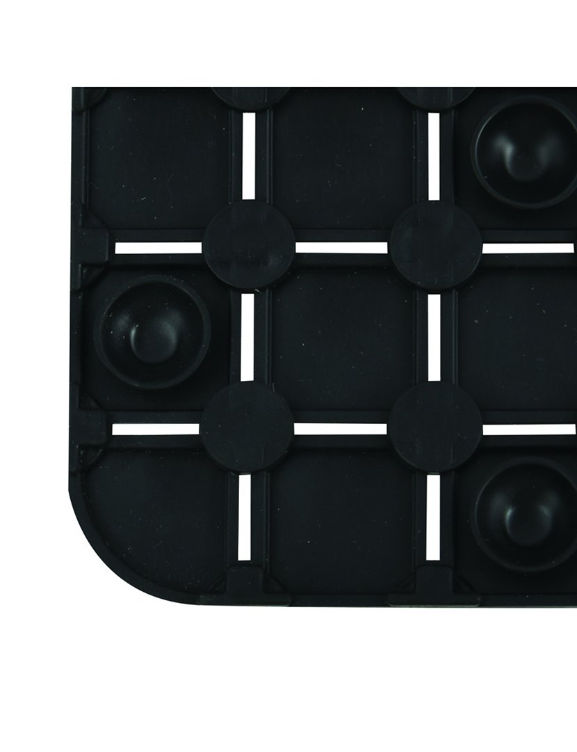 Saída Banho Quadro Premium Preto