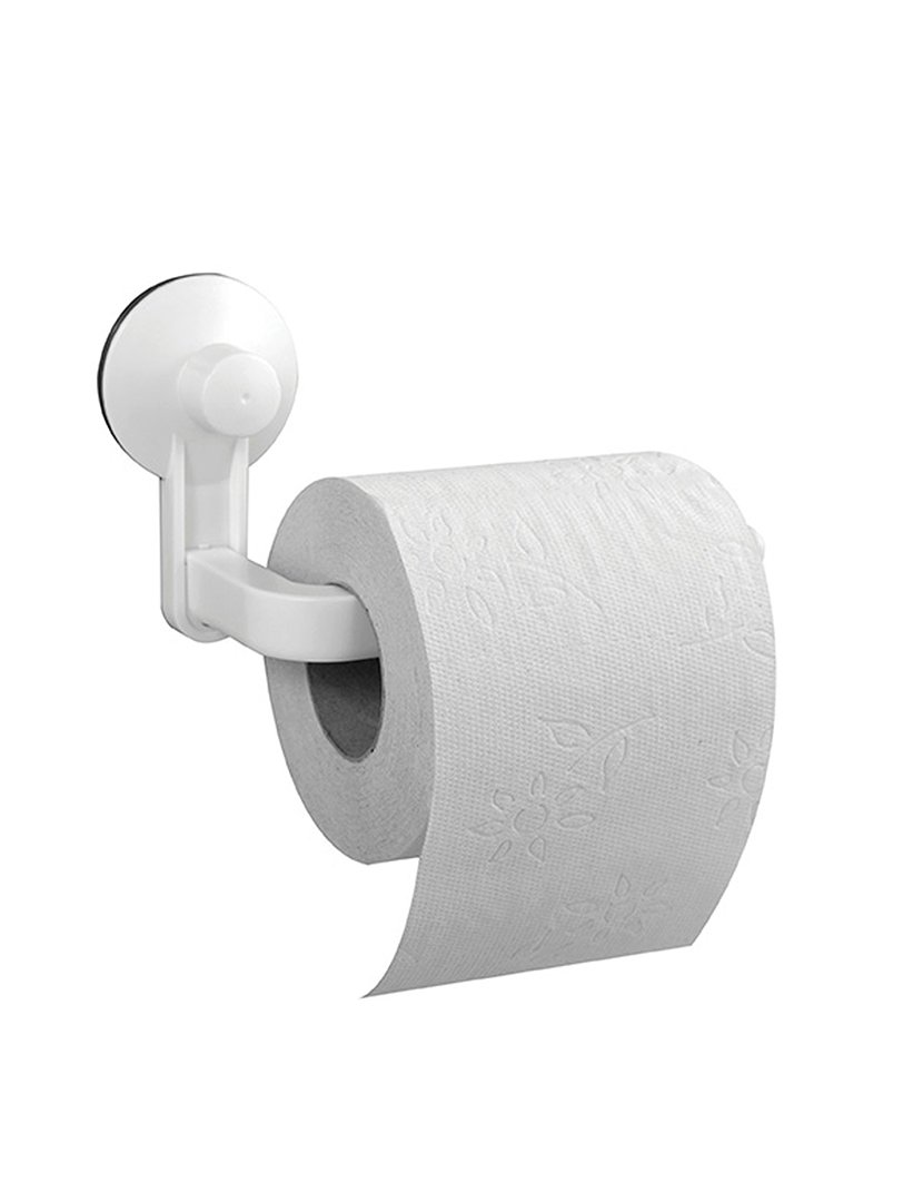 Porta-Rolos Parede Branco Mate