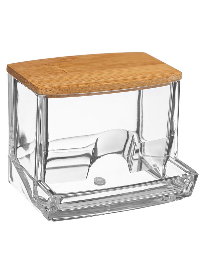 Conjunto 2 Dispensadores Algodão e Cotonetes