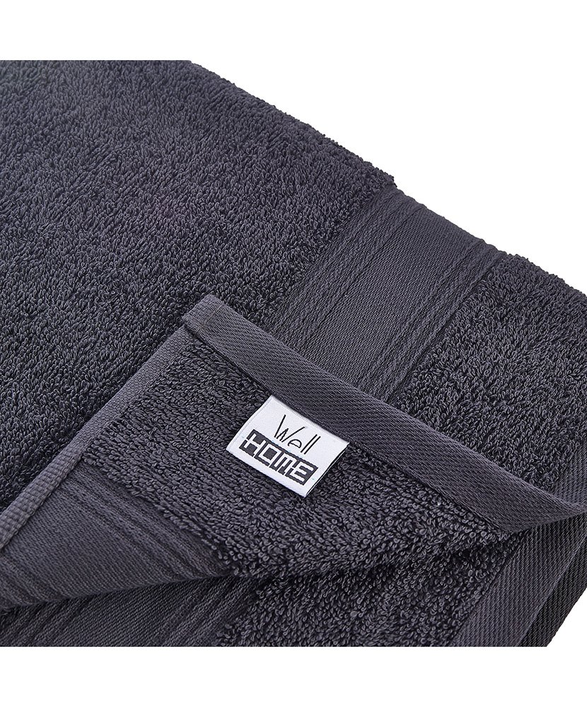 Toalha Banho Antracite 140x70 cm