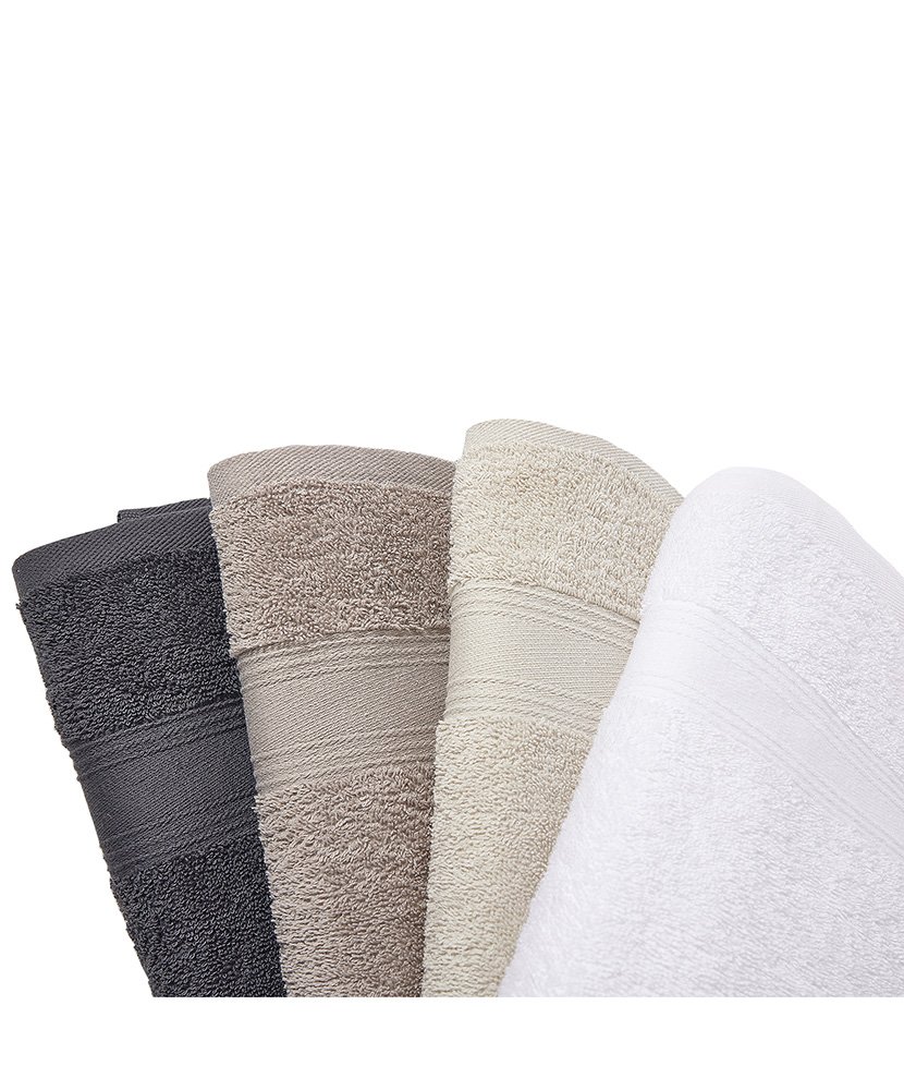 Toalha Banho Cinza 140x70 cm