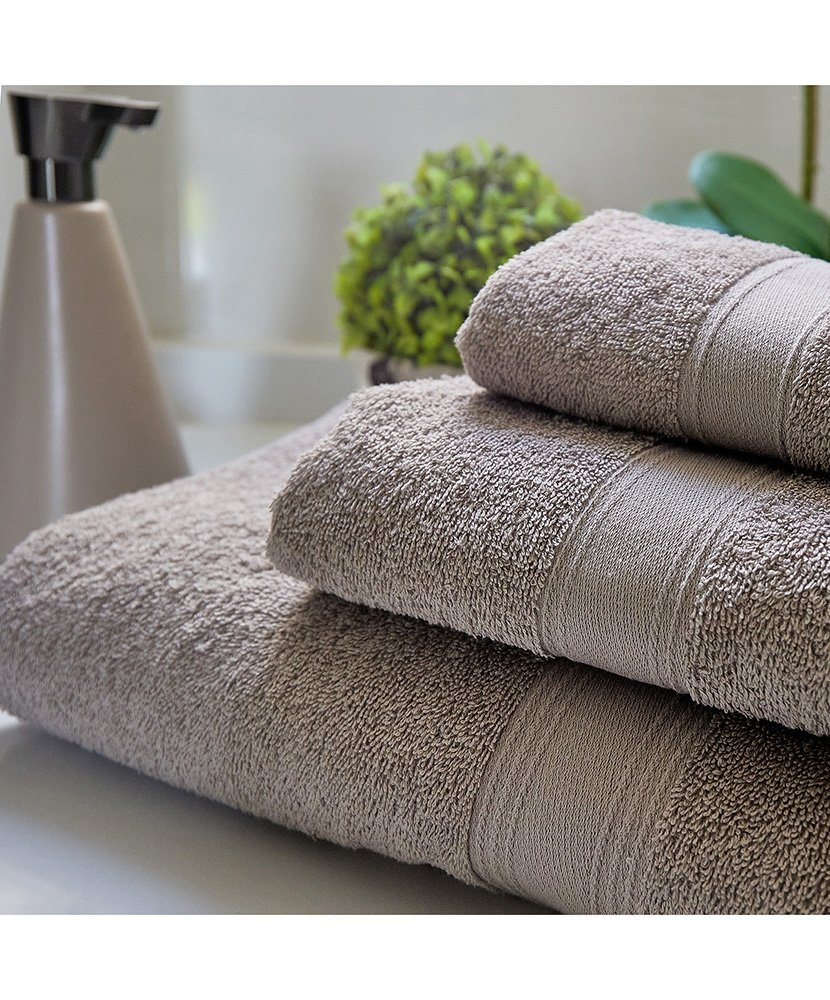 Toalha Banho Cinza 140x70 cm