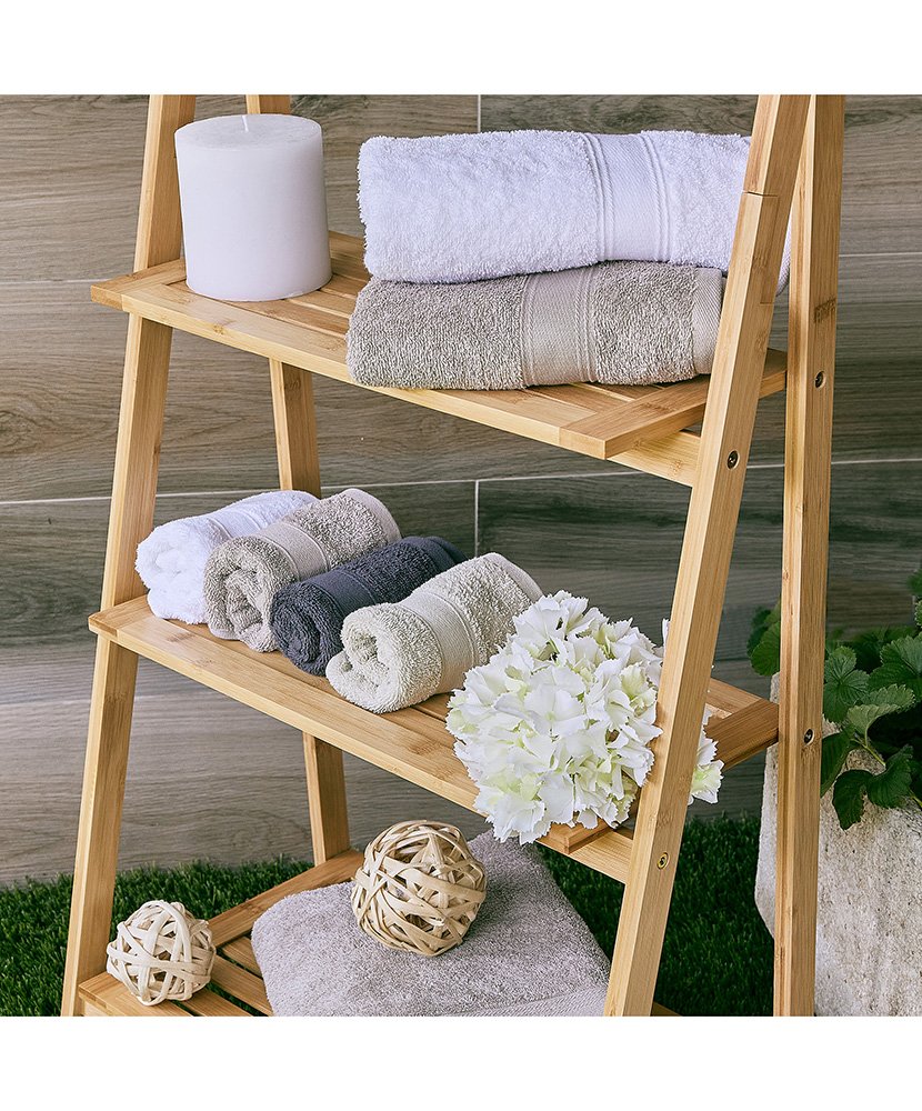 Toalha Banho Cinza 140x70 cm