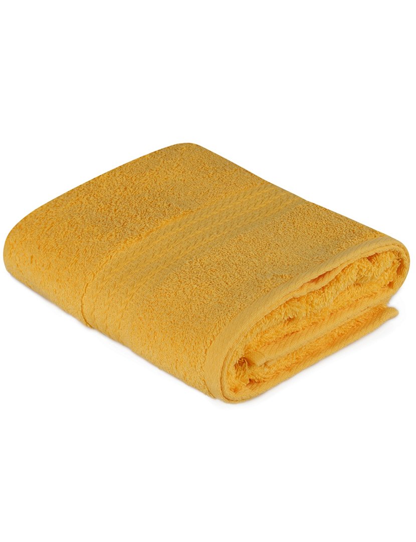Toalha Banho Amarelo 50x90 cm