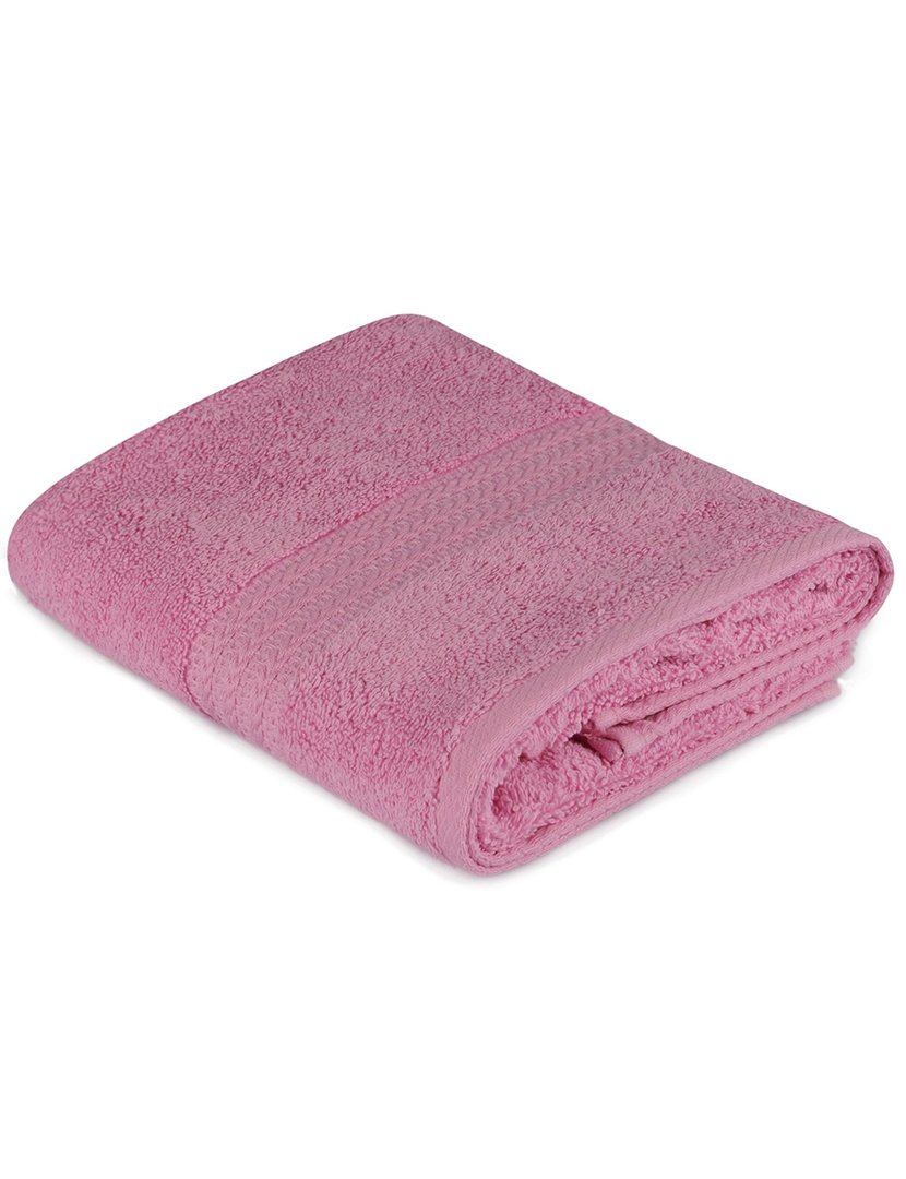 Toalha Banho Rosa 50x90 cm