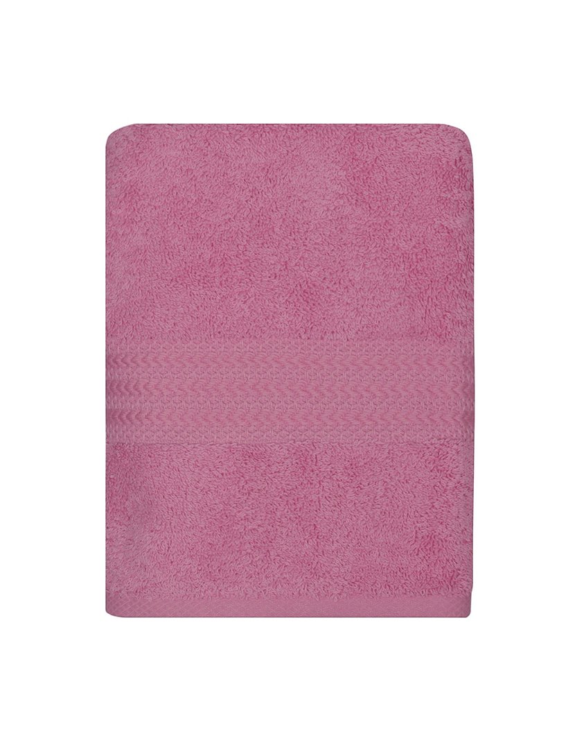 Toalha Banho Rosa 50x90 cm