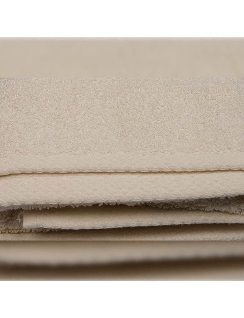 Toalha Banho Creme 50x90 cm