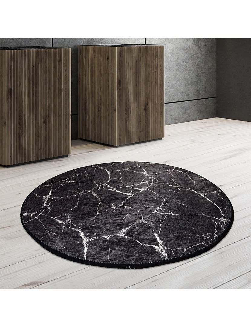 Saída Banho Redondo Preto