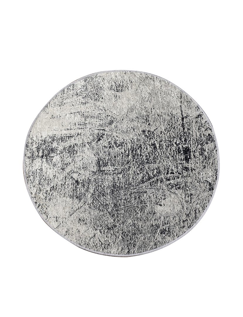 Saída Banho Redondo Branco/Preto