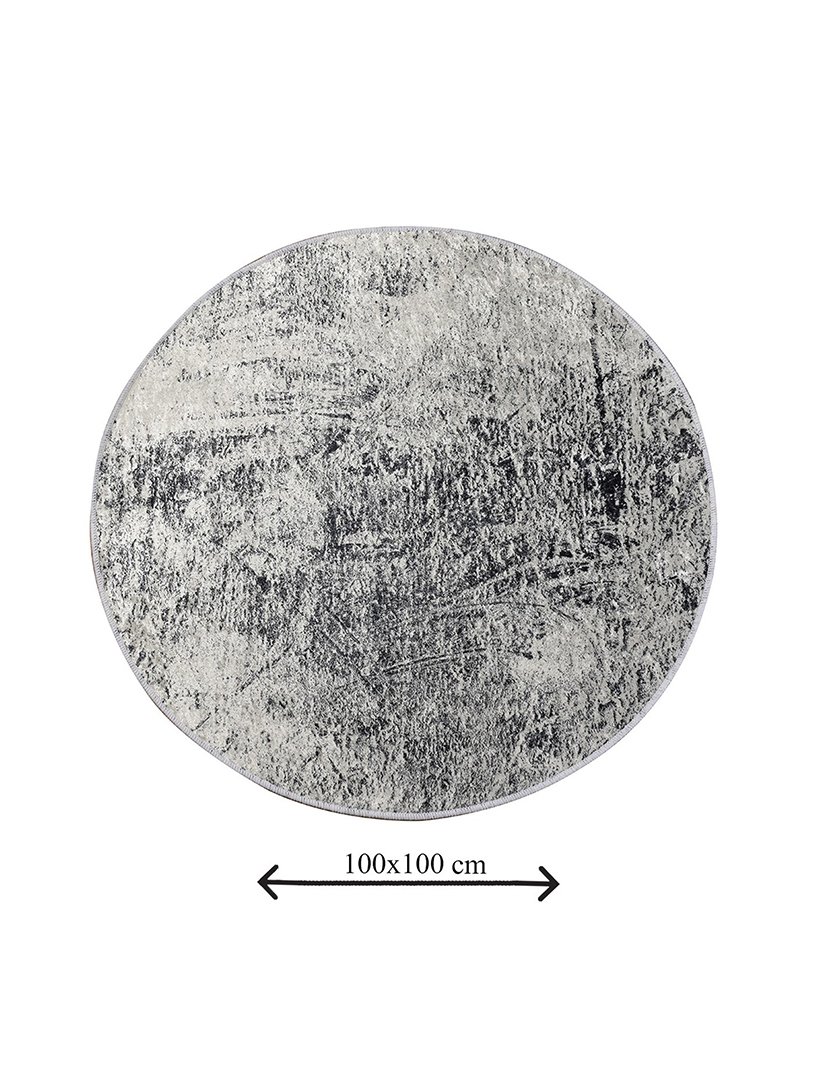 Saída Banho Redondo Branco/Preto