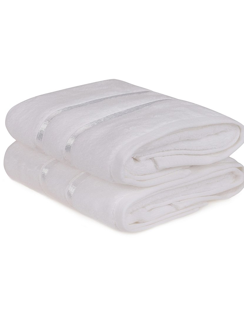 Conjunto 2 Toalhas Mão Branco