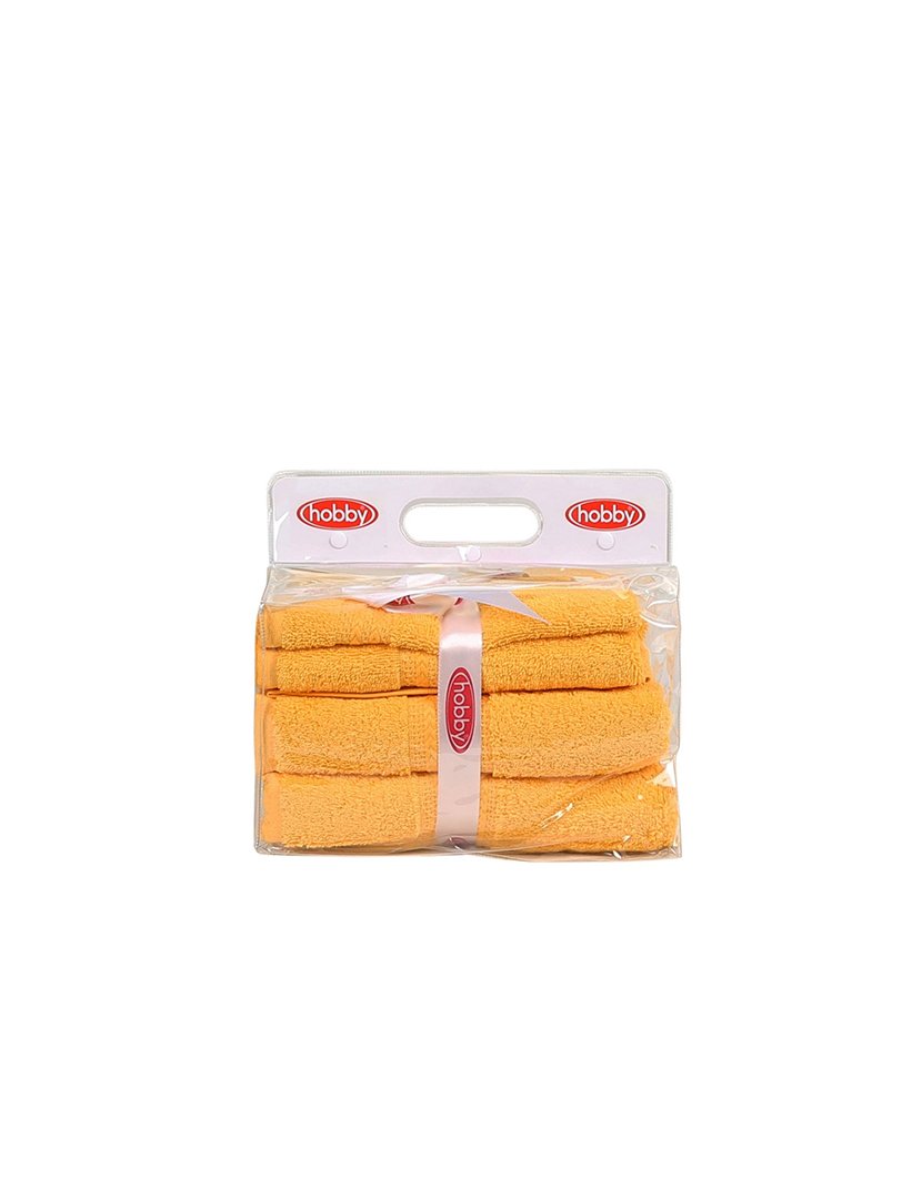 Conjunto 3 Toalhas Banho Amarelo