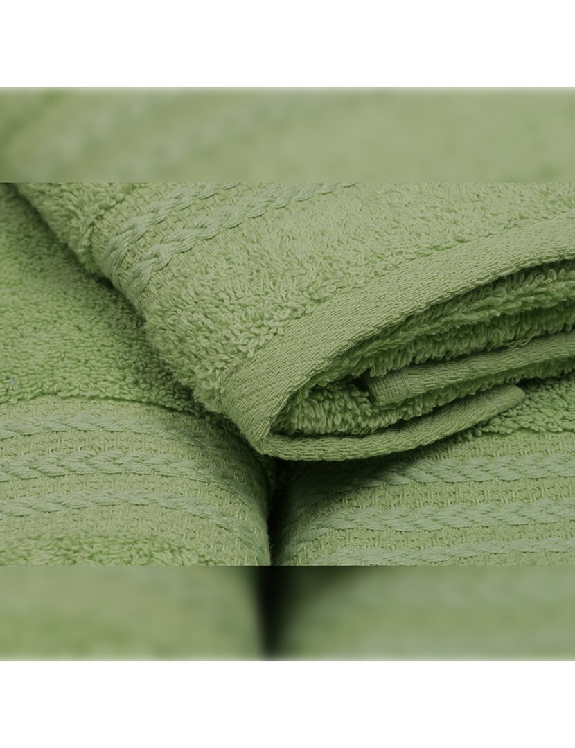 Conjunto 3 Toalhas Banho Verde