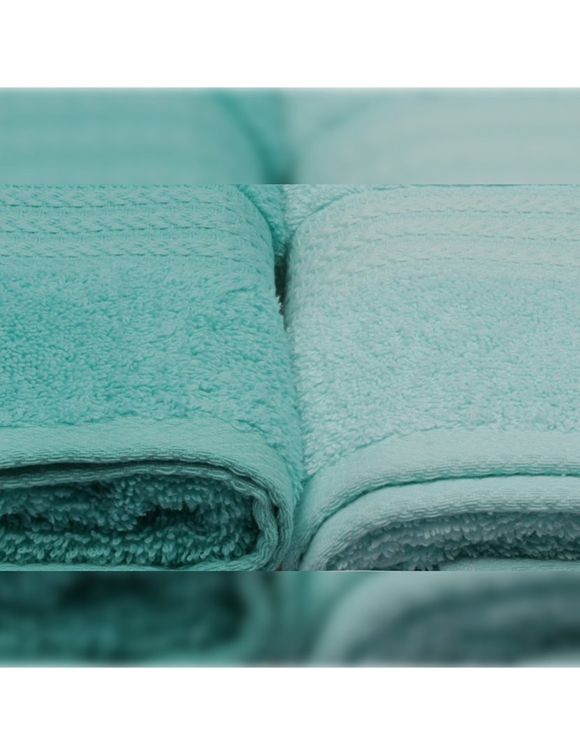 Conjunto 4 Toalhas Banho Azul