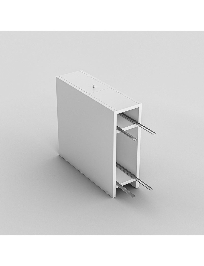 Móvel Casa Banho Branco 60 cm