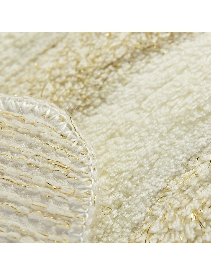 Conjunto 2 Tapetes Casa Banho Creme