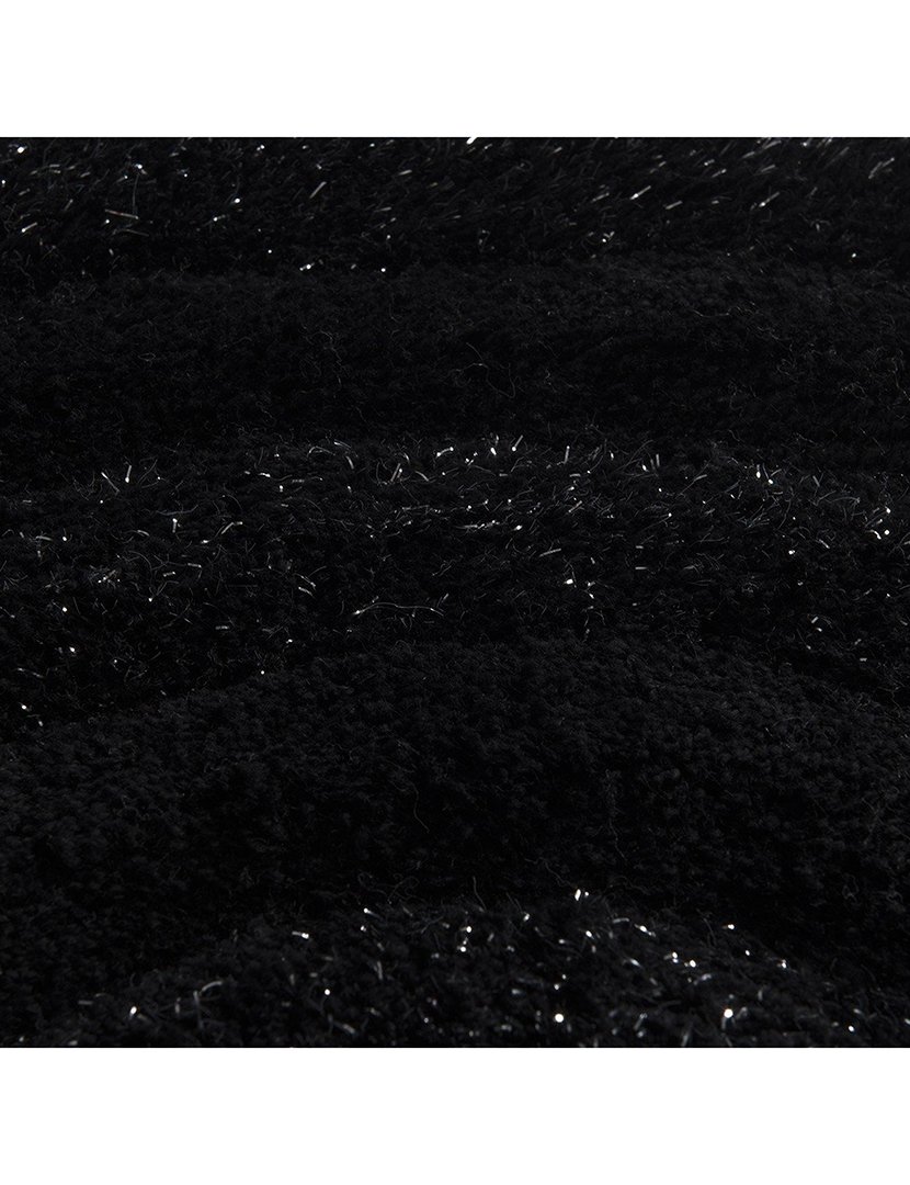 Conjunto 3 Tapetes Casa Banho Preto