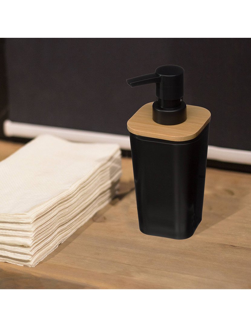 Dispensador Sabonete Natureo Preto