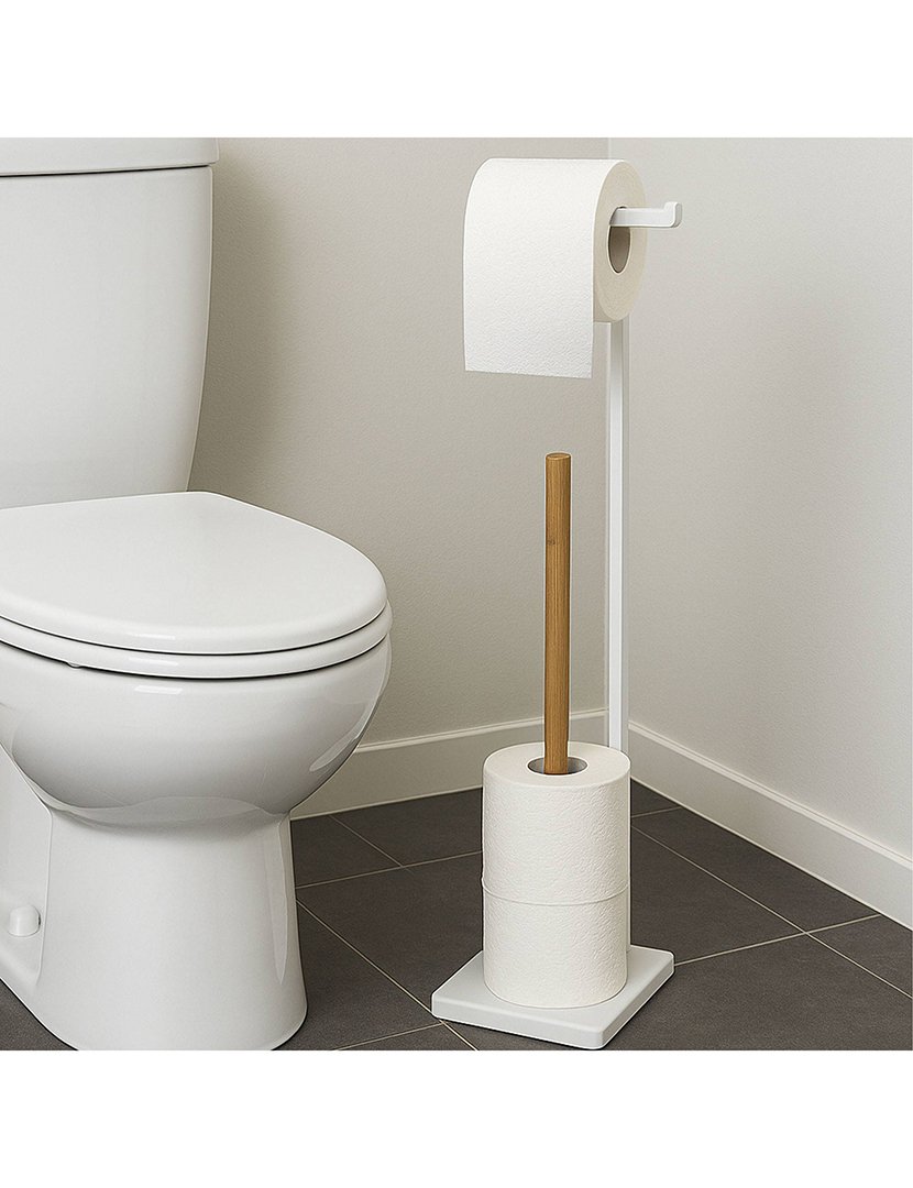 Porta-Rolos Natureo Branco