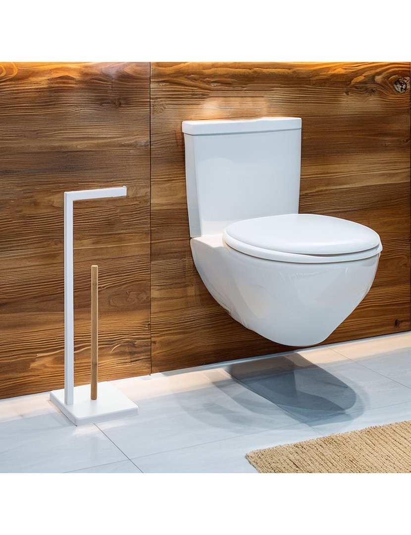 Porta-Rolos Natureo Branco