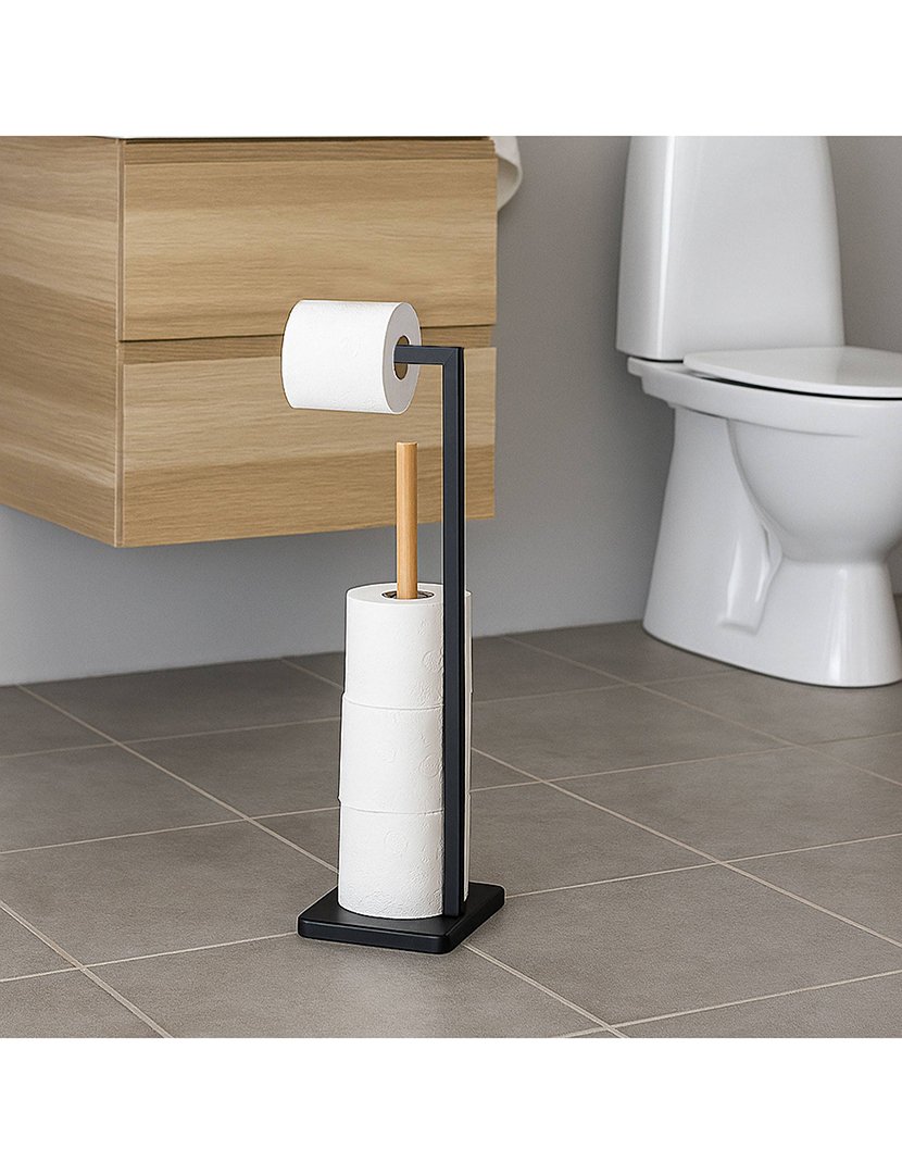 Porta-Rolos Natureo Preto