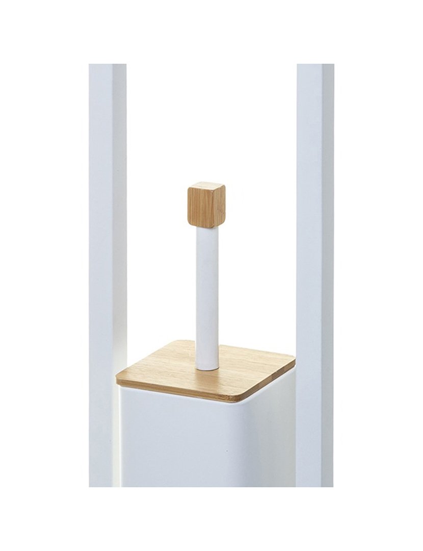 Porta-Rolos + Piaçaba Natureo Branco