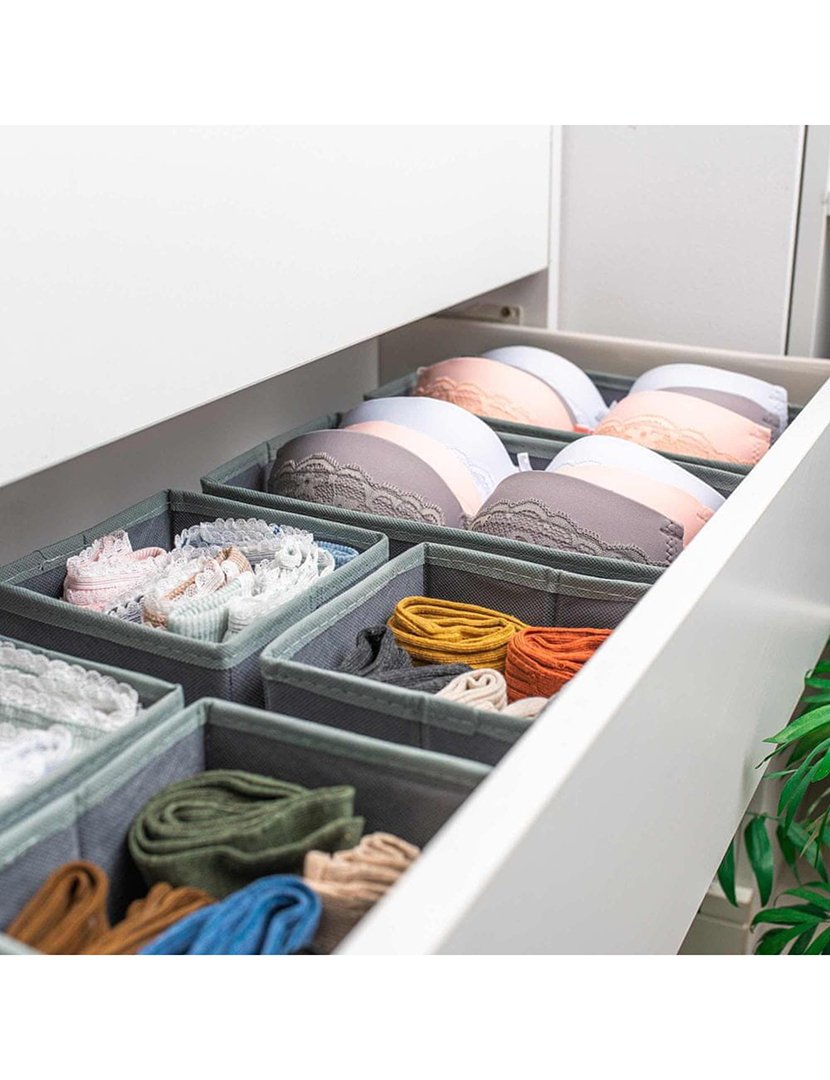 Conjunto 3 Cestas Antracite