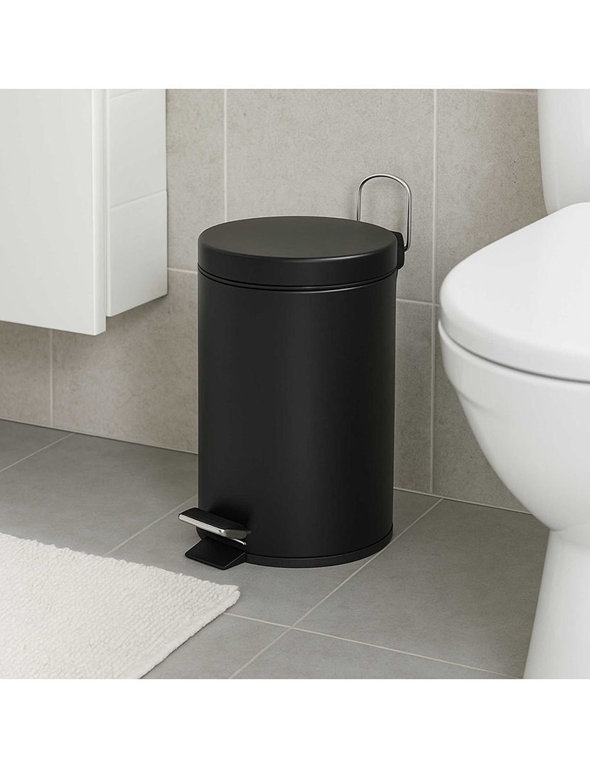 Balde Lixo 3L Preto