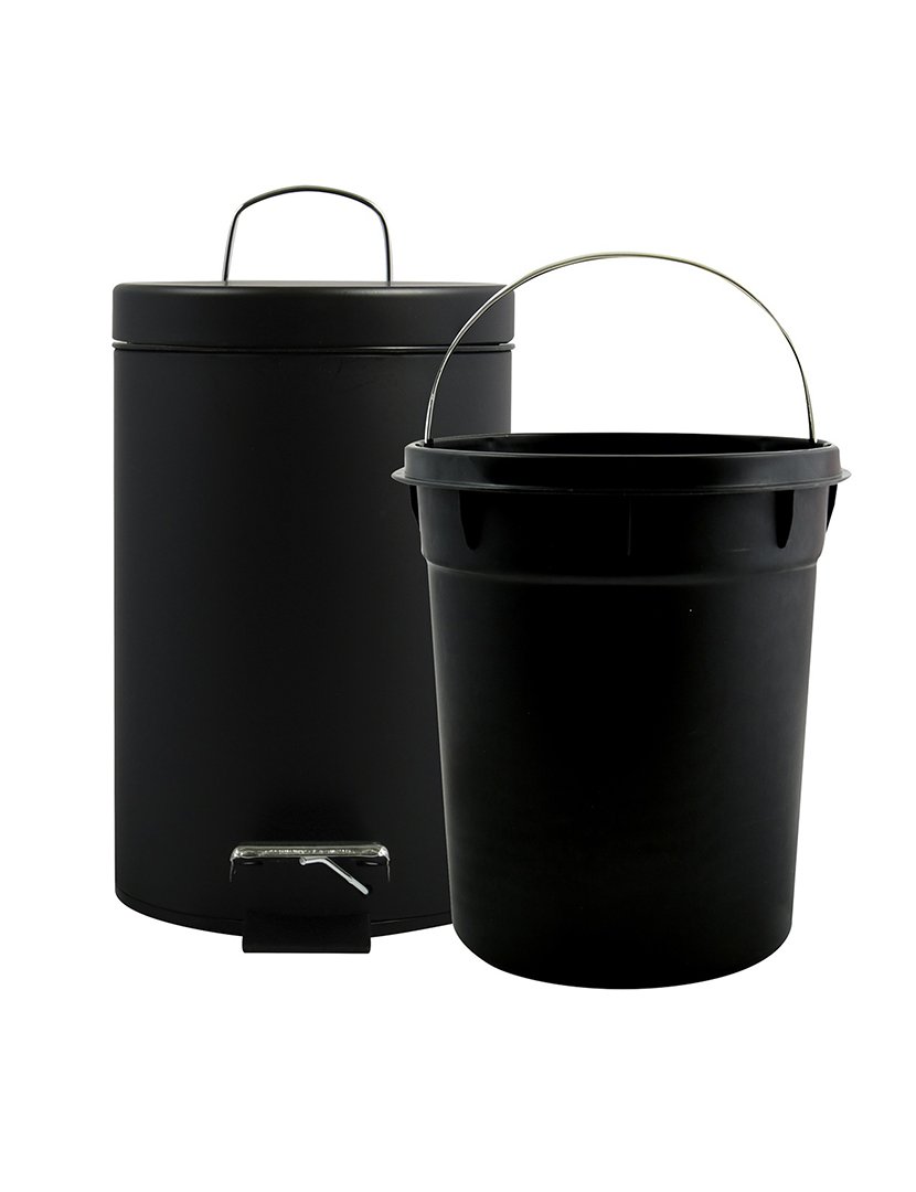 Balde Lixo 3L Preto