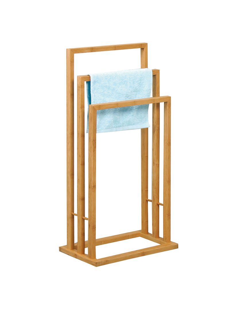 Toalheiro 3 Níveis Bambú