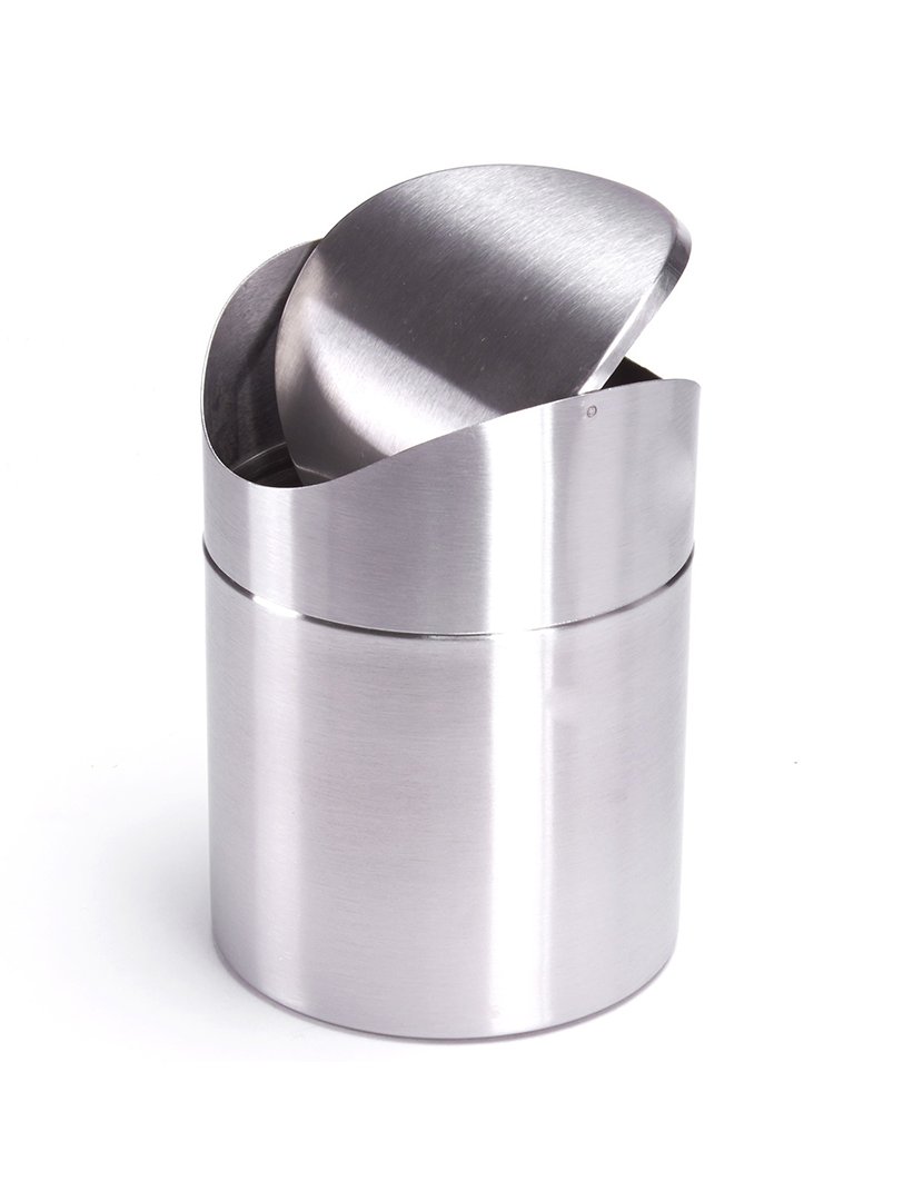 Balde Lixo 1,5L Inox