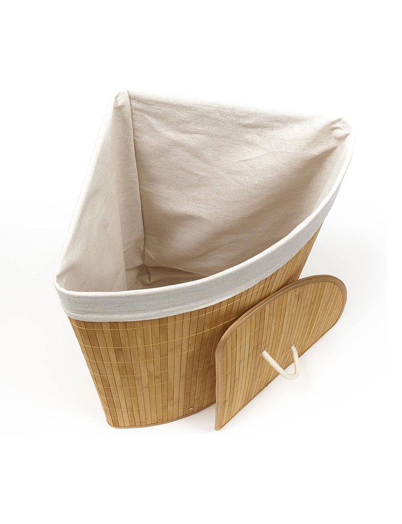 Cesto Roupa Bambú Natural